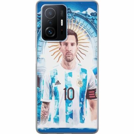 Xiaomi 11t Pro Genomskinligt Skal Messi