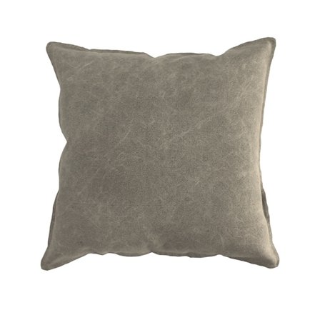 Koristeellinen beige kankainen tyyny 45x45cm