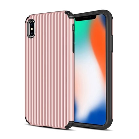 Hybrid Armor -kuori Apple iPhone X/Xs - RoséGold