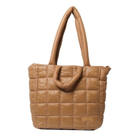 Skuldertaske Puffy Håndtaske KHAKI