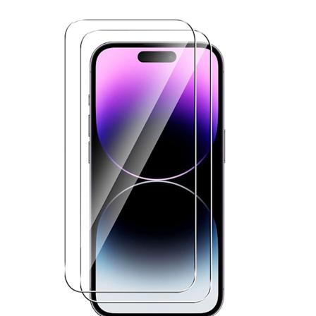 2-Pack iPhone 16 Pro Härdat Glas Skärmskydd