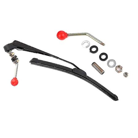 Håndbetjent forrudevisker til bil, manuelle viskere, universelt viskersæt