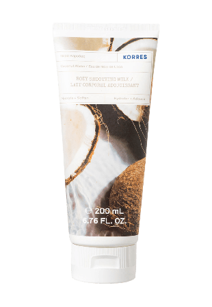 Korres Coconut Water Body Smoothing Milk Bodylotion & kroppsoljor Unisex 200 ML