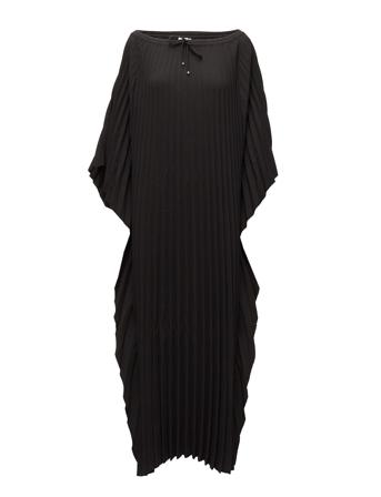 Poncho Plise Dress Black Filippa K