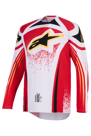 Maillot Cross Alpinestars Techstar Nomur Gris/Rouge/Noir XL