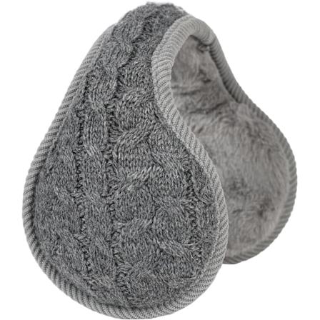 Unisex Varme Strikket Ørevarmere Dame Cashmere Vinter Ren Farve Udendørs Pels Ørevarmer, Justerbar Wrap