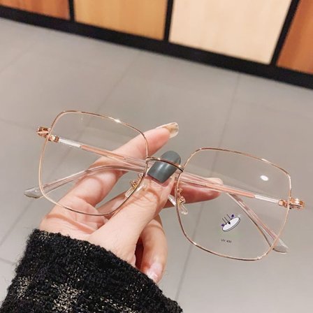 Anti-Blue Light Glasögon Överdimensionerade glasögon ROSE GULD ROSE GULD