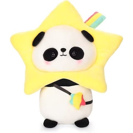 Søt Panda Stjerne Plysj Kosedyr Panda Plysjdyr Med Stjerneantrekkgaver Til Barn 30 cm