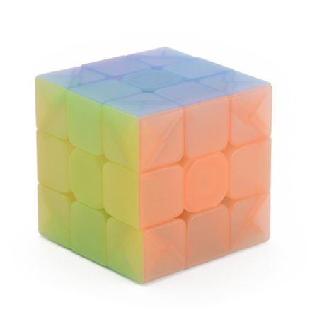Toy Warrior W 3x3 speed cube jelly 3x3x3 magisk kubepuslespill t
