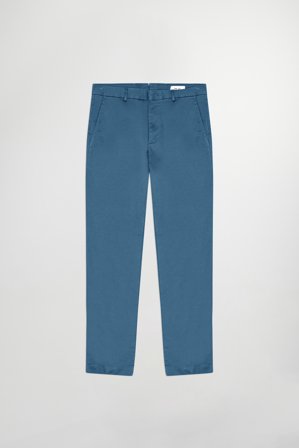 NN.07 Theo 1420 Chino Herren Blau Bio-Baumwolle