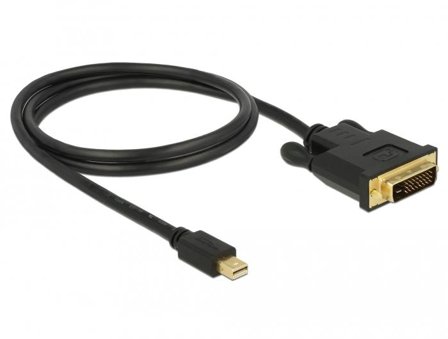Delock videoadapterkabel - Mini DisplayPort til DVI-D - 1 m