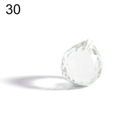 20/30/40 mm glaskristallkula prisma ljuskrona hängande hängsmycke