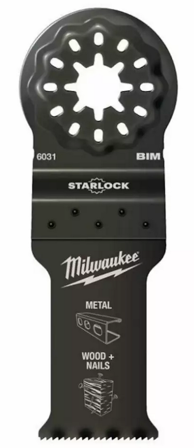 Milwaukee 48906531 Instickssågblad 28 x 47 mm, Starlock, 50-pack, Maskintillbehör & förbrukning