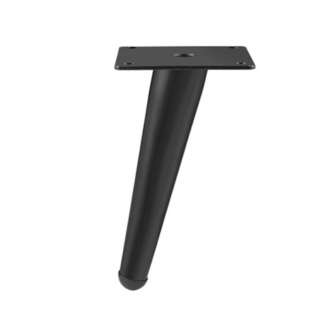 4 kpl kaltevia tukijalkoja sohvalle, kahvipöydälle, TV-tasolle, rautaiset kaltevat huonekalujalat, kevyt luksus sohvan jalat, pöydän jalat