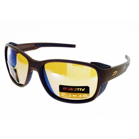 Julbo MONTEROSA 2 Solglasögon, Blå Cyan–Lila Iriserande, One Size Dam