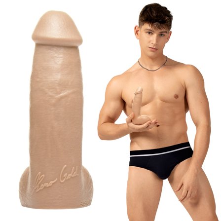 Fleshjack: RENO GOLD DILDO - Sexleker Vuxen: Vibrator, dildo & massajestaver