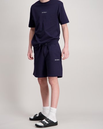 Les Deux Dexter Sweatshorts Kids Niebieski Szorty Chłopiec - Kids Brand Store