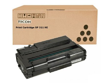 Ricoh Bläckpatron, SP 311HE, svart, 407246 - Lyreco - Toner och bläck - Tonerkassetter - Toner Ricoh