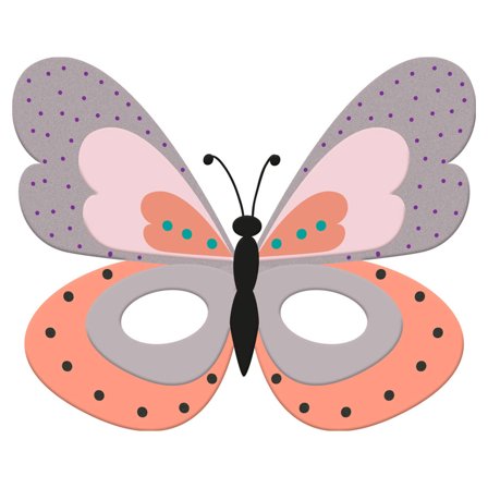 Fjärilsmask Barn