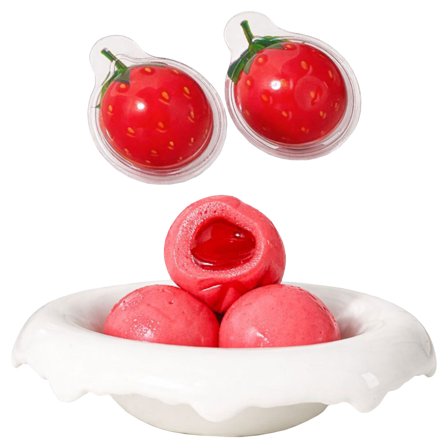 Øjeball Slik Jordbær 10g