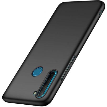 Redmi Note 8 Ultratunn Gummibelagd Mattsvart Skal Basic V2 Svart