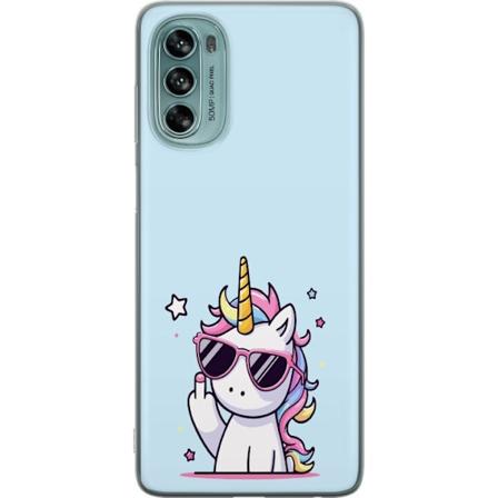 Motorola Moto G62 5G Genomskinligt Skal Unicorn