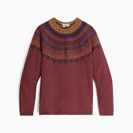 Royal Robbins - Royal Robbins Women's Westlands Fairisle Crew XS