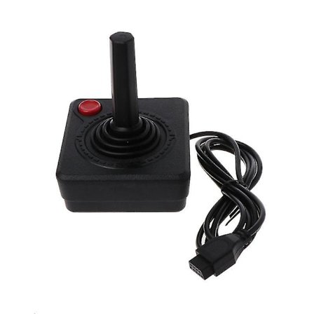 Retro Klassisk Spillkontroller Gamepad Joystick For Atari 2600 Spill Rocker Med 4-Veis Spak Og Enkel Handlingsknapp