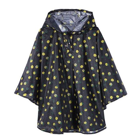 Lightweight Kids Rain Poncho Jacket Waterproof Outwear Rain Coat