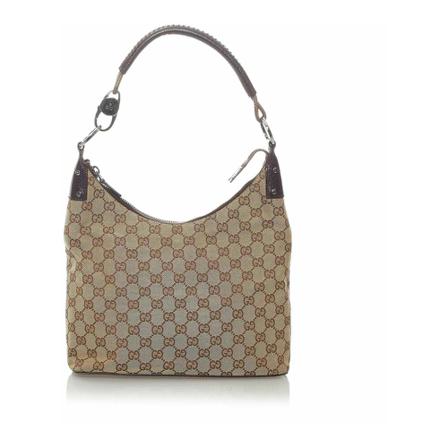 Gucci Vintage, Shoulder Bags Bruin, Dames, Maat:ONE Size