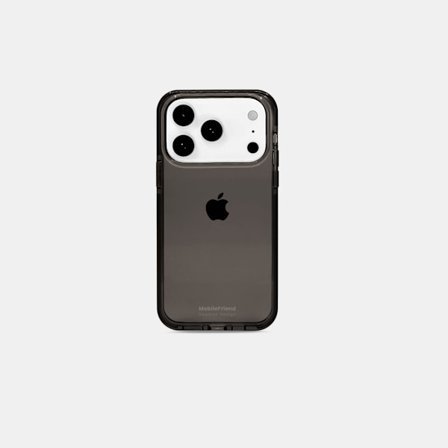 iPhone 17 Pro Max Genomskinligskal - Svart