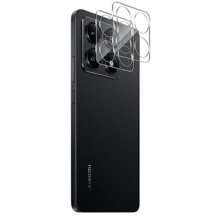 Skyddskamera - Phonillico - Xiaomi 14T - Härdat glas - Paket med 2 - Rep-resistant