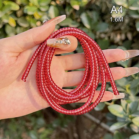 1,6 m spiralladdare kabel sladdskydd Antibrott fjäderskydd