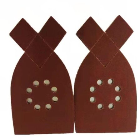 50-pakning sandpapir for Black & Decker KA220G KA230 eksentersliper korning 40, 60, 80, 100, 120