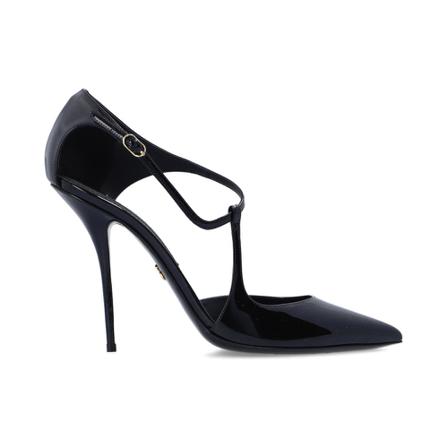 Dolce & Gabbana Leather pumps Sort, Dame, Størrelse: 38 EU