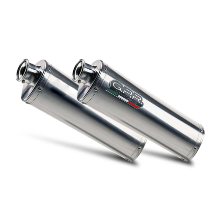 G.P.R. Tri-Oval Slip-On - Honda VTR 1000 F Firestorm 1997-2007