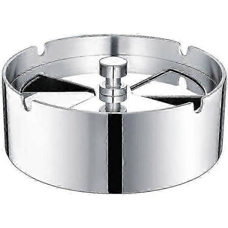 Vindtät Askkopp i Rostfritt Stål