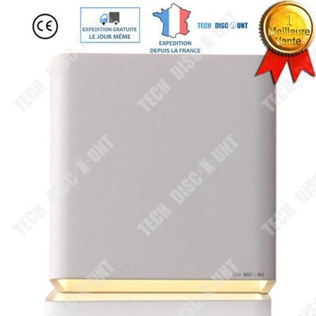 LED vägglampa - TD - Modern design - 2W - Aluminium - Kreativ inomhusbelysning