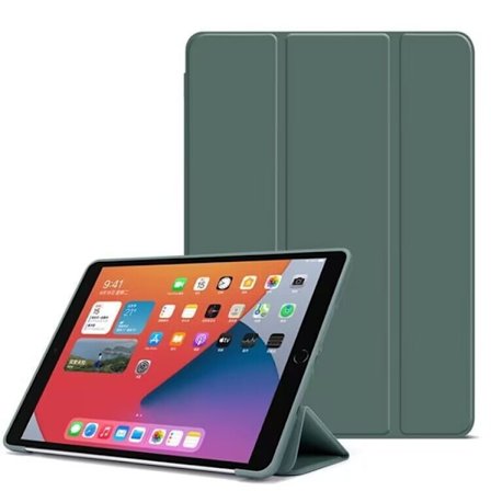 Stilrent fodral för iPad 2022 10 10.9 Mörkgrön Mjuk