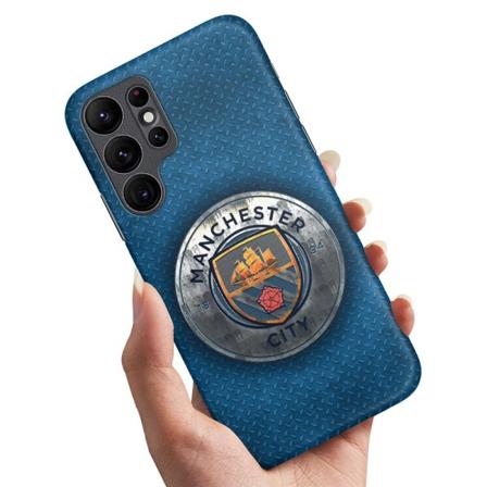 Samsung Galaxy S22 Ultra - Deksel/Mobildeksel Manchester City Multicolor