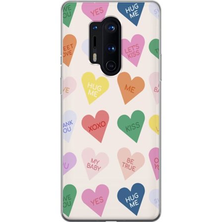 Yhteensopiva Puhelinkuori OnePlus OnePlus 8 Pro Karkkisydämet