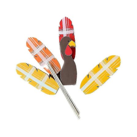 Sjove Træ Tyrki Sticks Blomsterpotte Ild Kylling Plantekasse Ornament Udendørs Have Gård