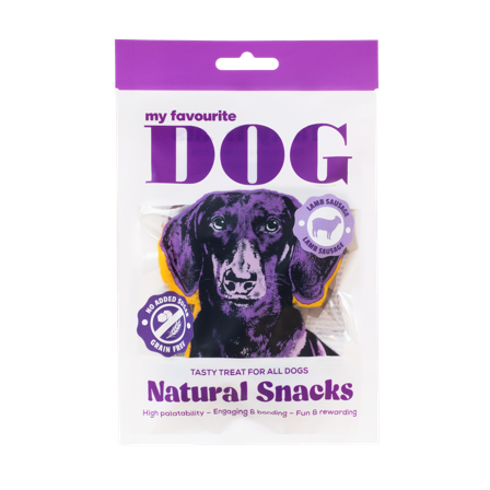 My favourite DOG - Lammepølser 72g - Hund - Hundegodbiter & tyggebein - Naturlige godbiter for hund - ZOO.no