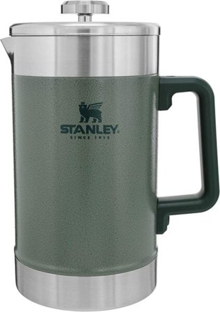 Stanley The Stay-Hot French Press kahvitermos, 1,4 L, harmaavihreä - Stanley