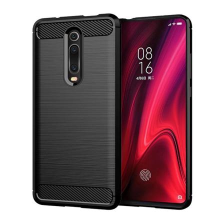 Carbon Skal Till Xiaomi Redmi 9t / Poco M3 Svart