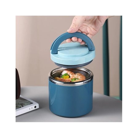 Isoleret madkasse, 1000 ml termokande til varm mad