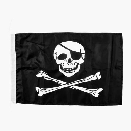 Piratflagga 45 cm
