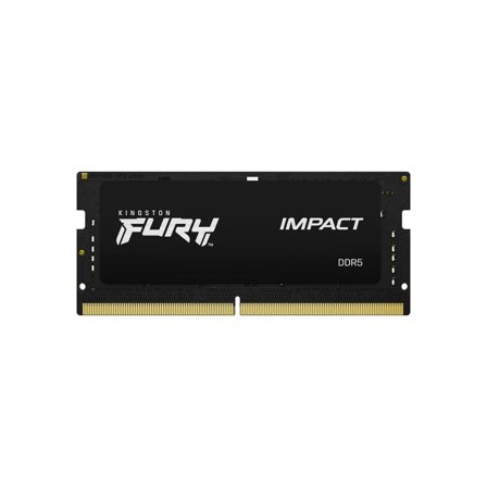 Kingston FURY Impact - DDR5 - modul - 16 GB - SO DIMM 262-pin - 5600 MHz / PC5-44800 - ikke-bufret