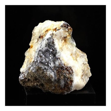 Kivet ja mineraalit. Argentiferous galena + kvartsi. 406,0 ct. Oulles, Oisans, Ranska.