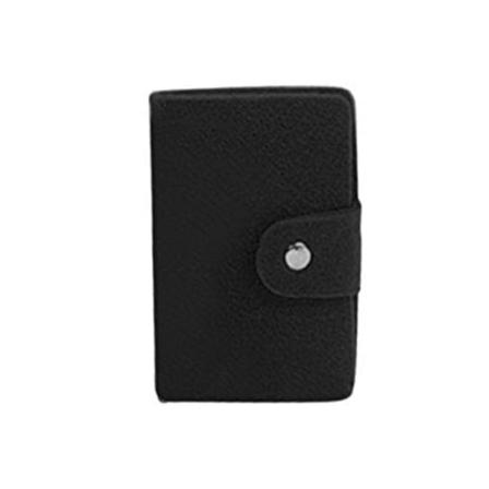 Kreditkort Hållare Plats För 24 Kort - Liten Och Smidig Svart Ca: 10.5cm(l)*7.5cm(b)